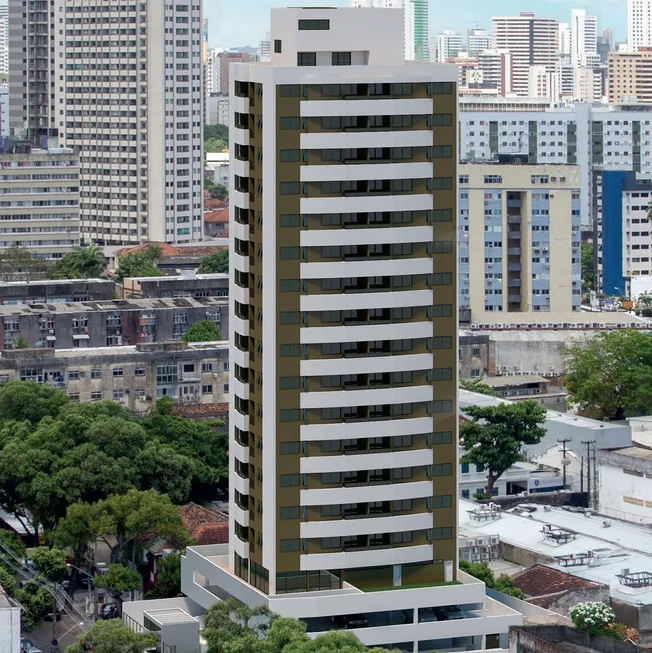 Foto 1 de Apartamento com 1 Quarto à venda, 40m² em Soledade, Recife