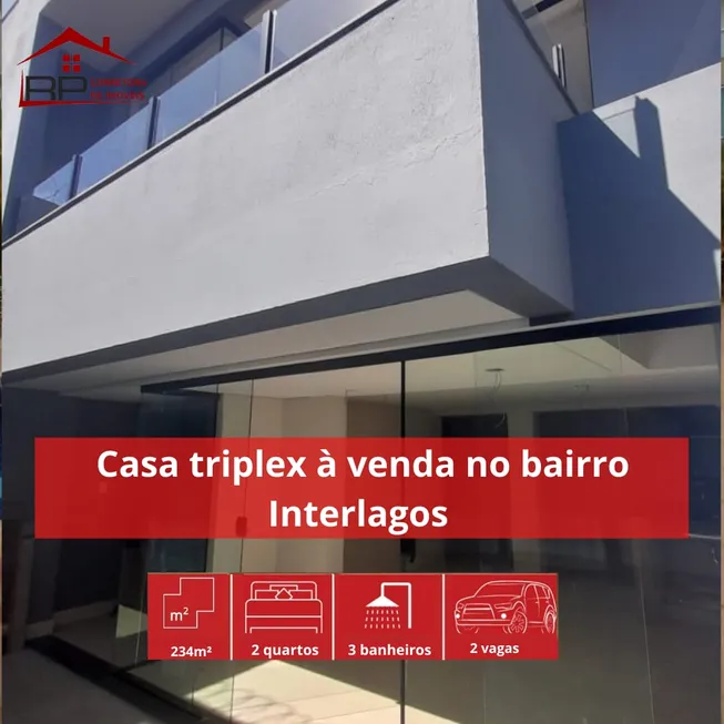 Foto 1 de Casa com 2 Quartos à venda, 192m² em Interlagos I, Sete Lagoas