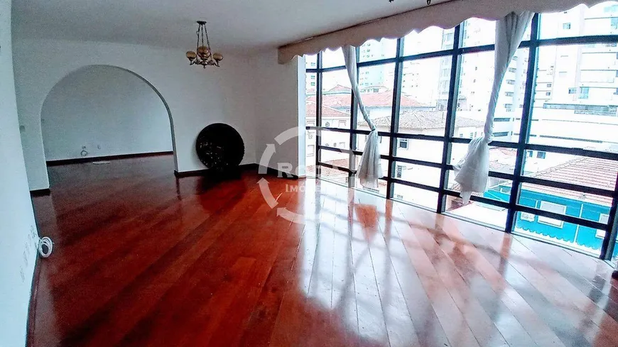 Foto 1 de Apartamento com 4 Quartos para alugar, 280m² em Aparecida, Santos