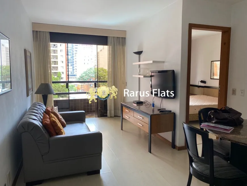 Foto 1 de Flat com 1 Quarto à venda, 45m² em Pinheiros, São Paulo