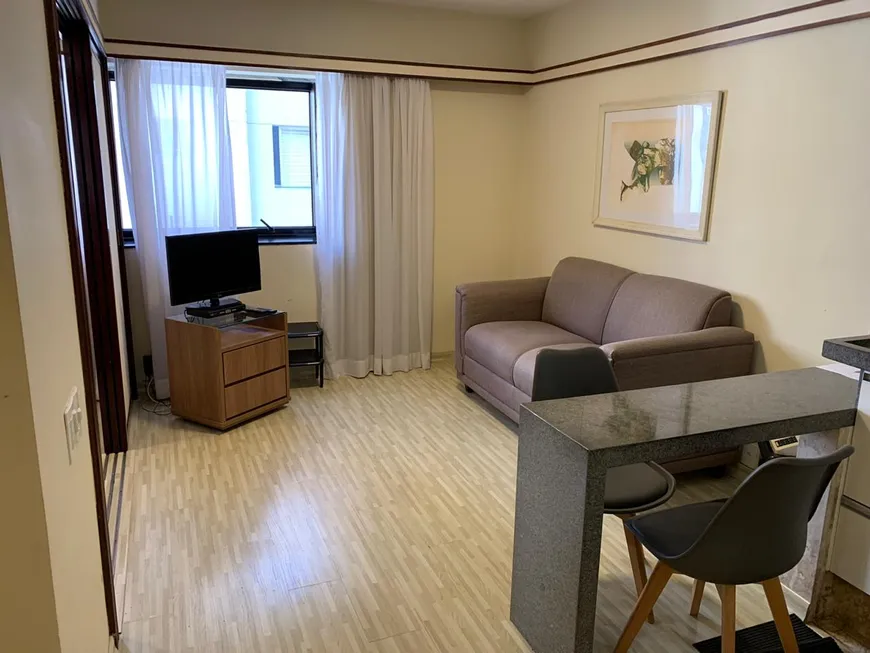 Foto 1 de Flat com 1 Quarto para alugar, 33m² em Jardim Paulista, São Paulo