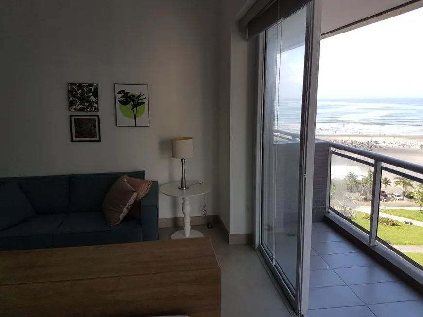 Foto 1 de Apartamento com 1 Quarto para venda ou aluguel, 45m² em Gonzaga, Santos