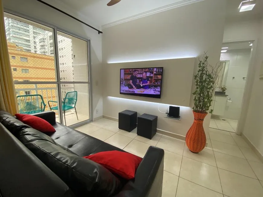 Foto 1 de Apartamento com 1 Quarto à venda, 39m² em Aviação, Praia Grande
