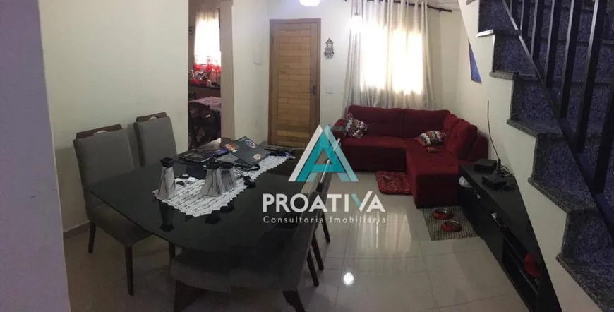 Foto 1 de Sobrado com 3 Quartos à venda, 87m² em Parque Oratorio, Santo André