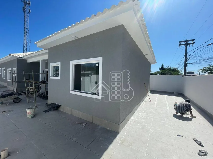 Foto 1 de Casa com 2 Quartos à venda, 55m² em Jardim Atlântico Central, Maricá