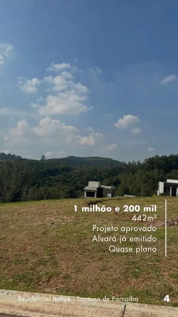 Foto 1 de Lote/Terreno à venda, 442m² em Cidade Tambore, Santana de Parnaíba