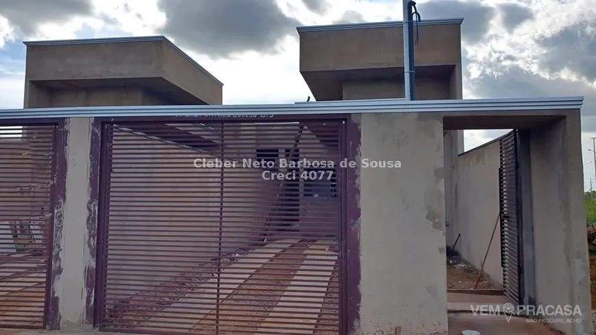 Foto 1 de Casa com 2 Quartos à venda, 65m² em Residencial Figueiras do Parque, Campo Grande