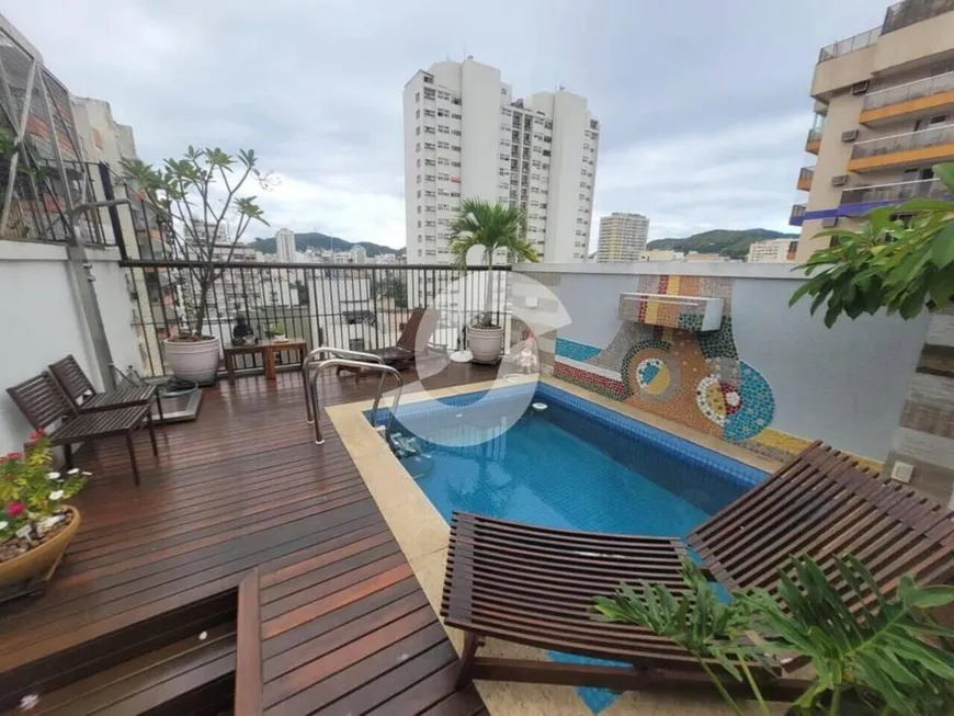 Foto 1 de Cobertura com 4 Quartos à venda, 298m² em Icaraí, Niterói