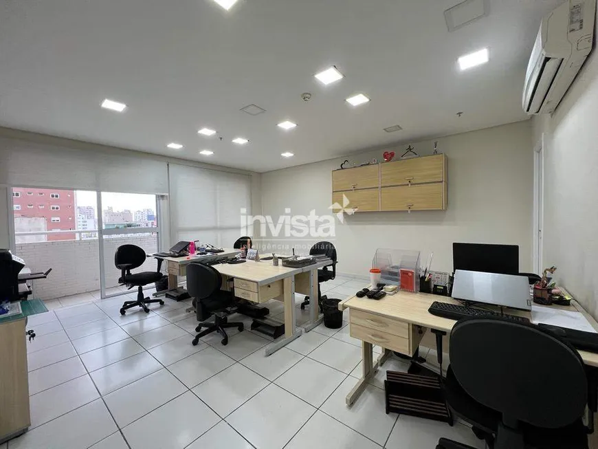 Foto 1 de Sala Comercial à venda, 50m² em Boqueirão, Santos