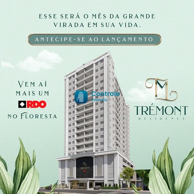 Foto 1 de Apartamento com 3 Quartos à venda, 86m² em Floresta, São José