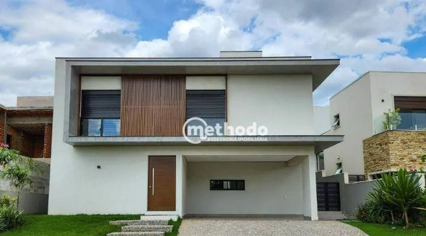 Foto 1 de Casa de Condomínio com 4 Quartos à venda, 350m² em Alphaville Dom Pedro, Campinas