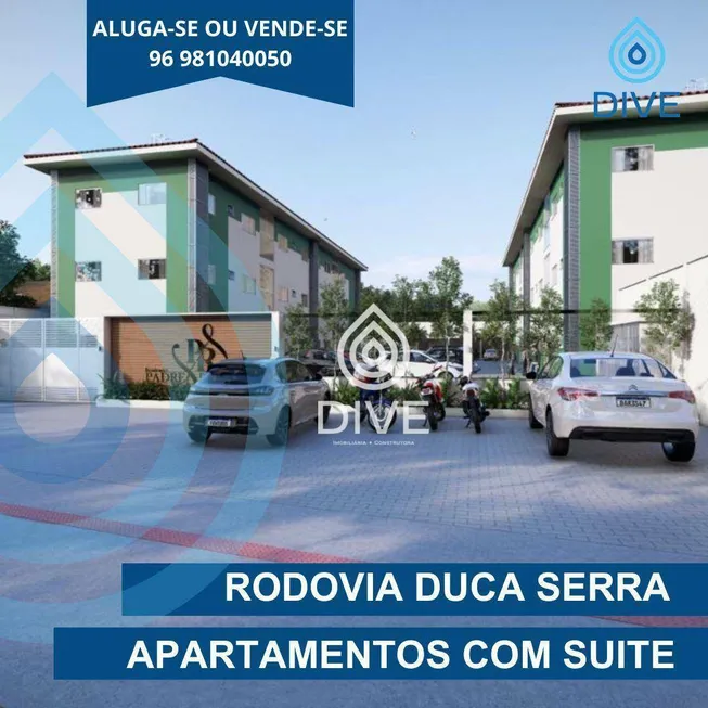 Foto 1 de Apartamento com 2 Quartos para venda ou aluguel, 50m² em Marabaixo, Macapá