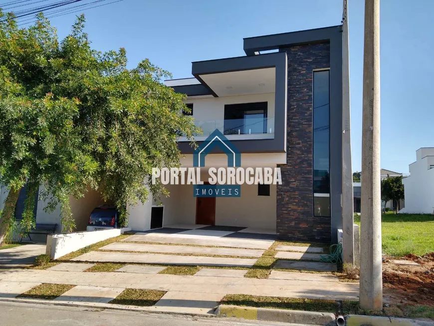 Foto 1 de Casa de Condomínio com 3 Quartos à venda, 201m² em Cajuru do Sul, Sorocaba