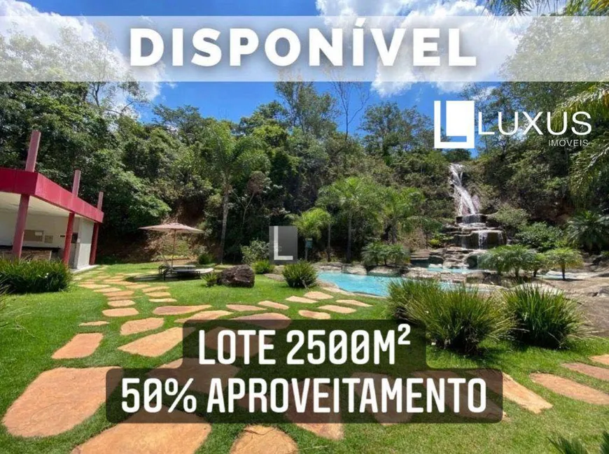 Foto 1 de Lote/Terreno à venda, 2500m² em Condominio Quintas do Sol, Nova Lima