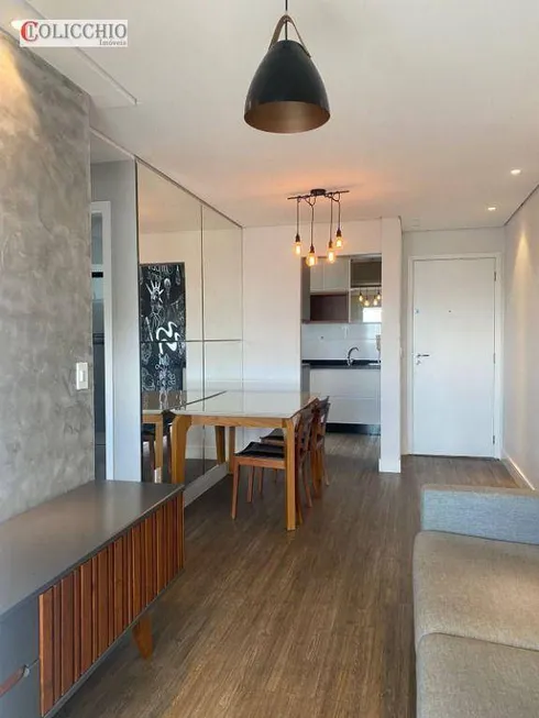 Foto 1 de Apartamento com 2 Quartos à venda, 48m² em Vila Scarpelli, Santo André