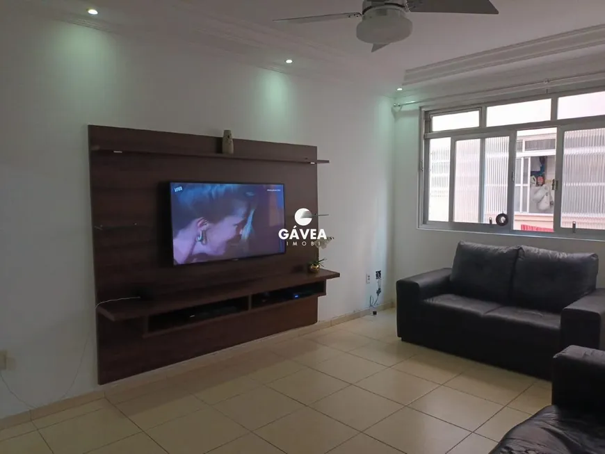 Foto 1 de Apartamento com 3 Quartos à venda, 118m² em Campo Grande, Santos