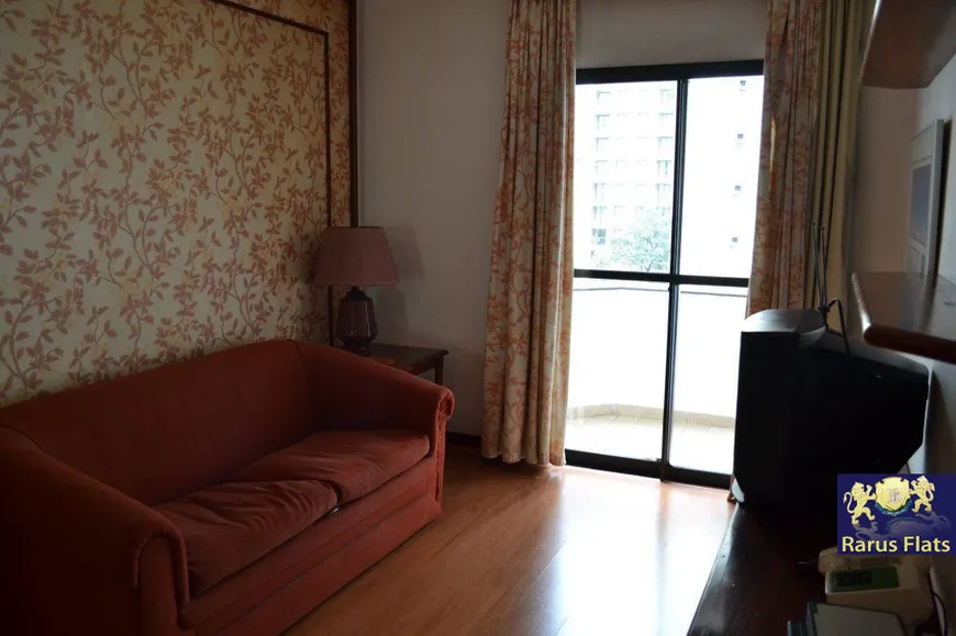 Foto 1 de Flat com 1 Quarto para alugar, 45m² em Itaim Bibi, São Paulo