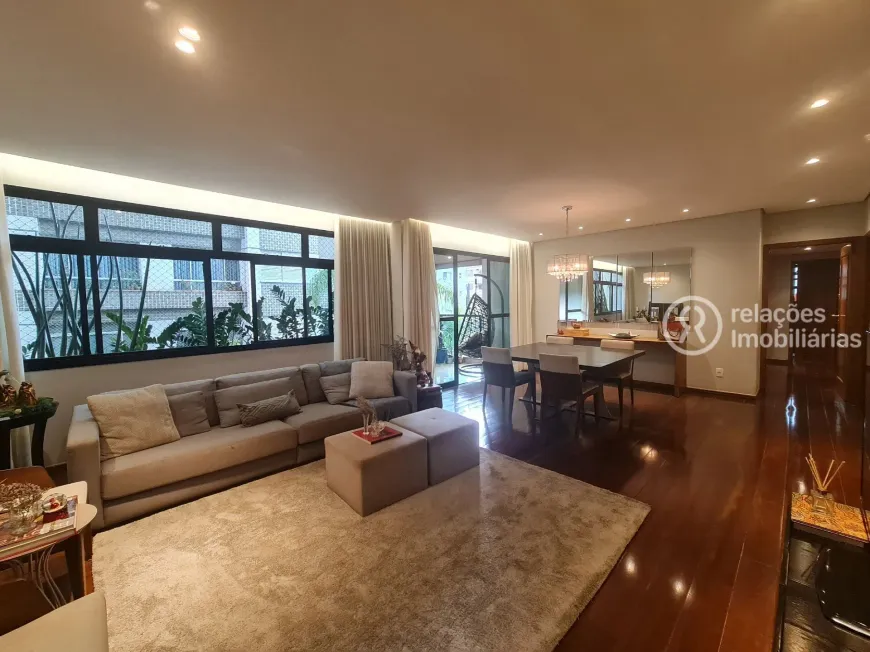 Foto 1 de Apartamento com 4 Quartos para alugar, 168m² em Lourdes, Belo Horizonte