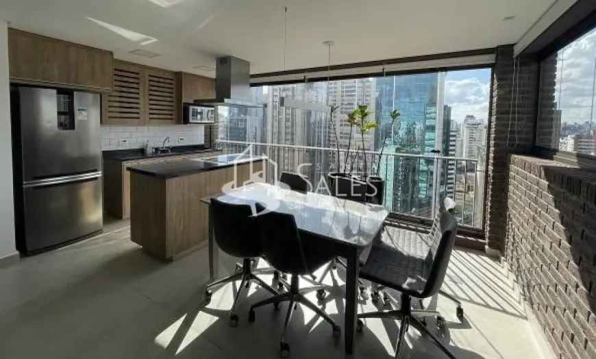 Foto 1 de Apartamento com 1 Quarto para alugar, 85m² em Itaim Bibi, São Paulo