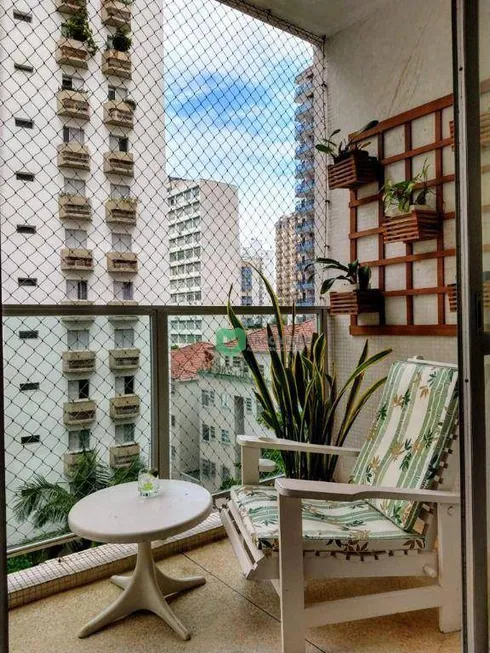 Foto 1 de Apartamento com 3 Quartos à venda, 94m² em Barra Funda, Guarujá