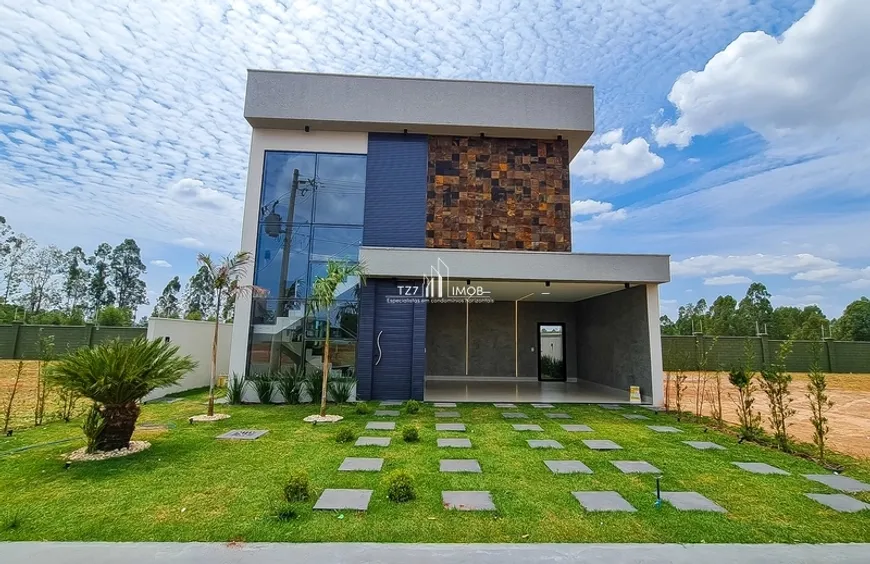 Foto 1 de Casa de Condomínio com 3 Quartos à venda, 162m² em Terras Alpha Residencial 2, Senador Canedo