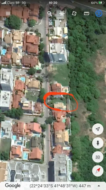 Foto 1 de Lote/Terreno à venda, 225m² em Praia do Pecado, Macaé