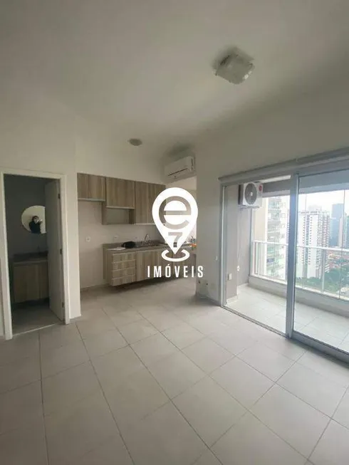 Foto 1 de Apartamento com 1 Quarto para alugar, 33m² em Cidade Monções, São Paulo