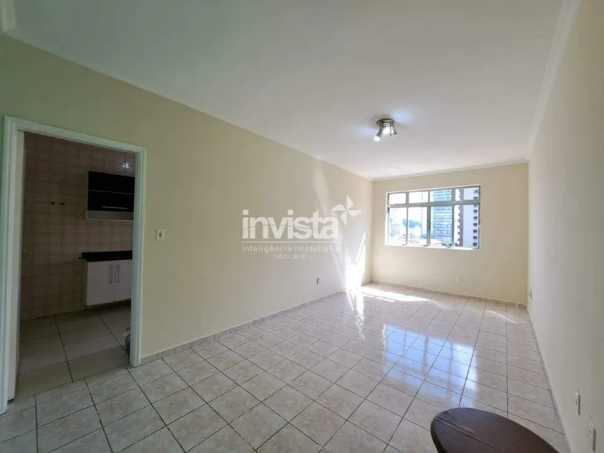 Foto 1 de Apartamento com 1 Quarto para alugar, 85m² em Pompeia, Santos