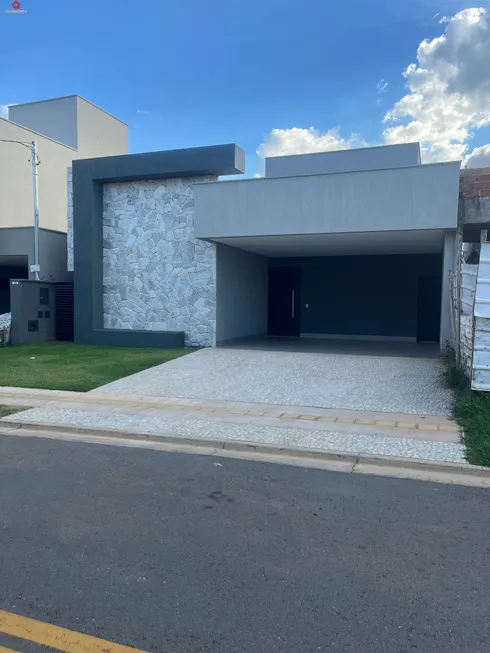 Foto 1 de Casa de Condomínio com 3 Quartos à venda, 158m² em Jardins Bolonha, Senador Canedo