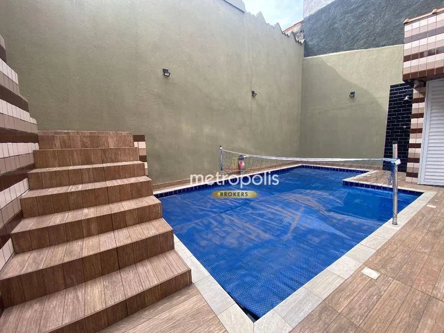 Foto 1 de Casa com 3 Quartos à venda, 162m² em Vila Palmares, Santo André