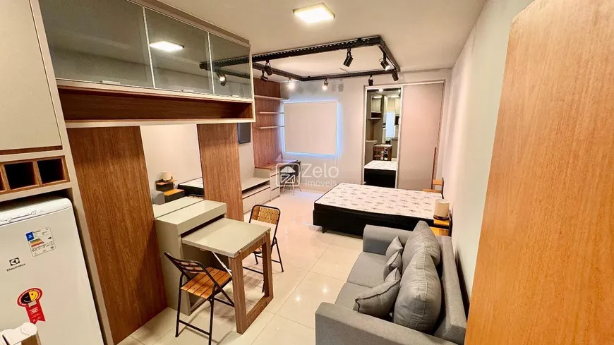 Foto 1 de Apartamento com 1 Quarto para alugar, 30m² em Jardim Chapadão, Campinas