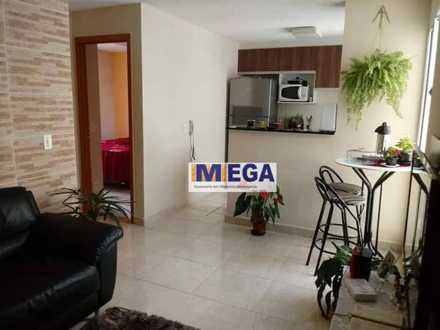 Foto 1 de Apartamento com 2 Quartos à venda, 45m² em Jardim Bom Sucesso, Campinas