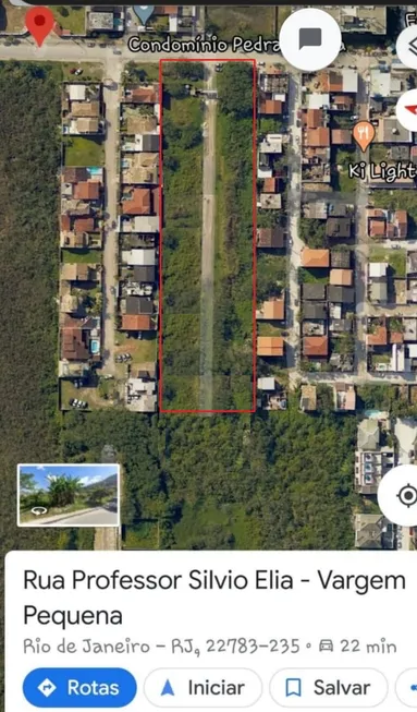 Foto 1 de Lote/Terreno à venda, 180m² em Vargem Pequena, Rio de Janeiro