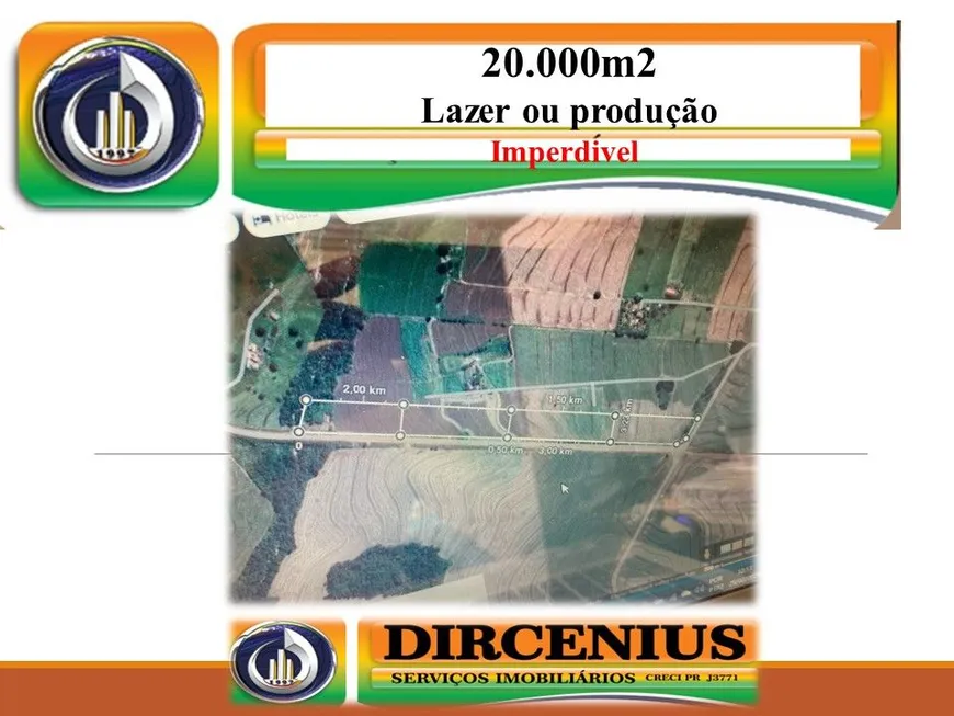 Foto 1 de Lote/Terreno à venda, 20000m² em Zona Rural, Mandaguaçu