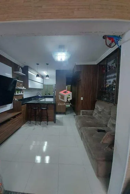 Foto 1 de Sobrado com 2 Quartos à venda, 114m² em Vila Humaita, Santo André