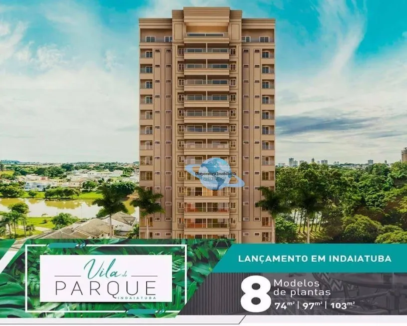 Foto 1 de Apartamento com 3 Quartos à venda, 104m² em Chácara Belvedere, Indaiatuba