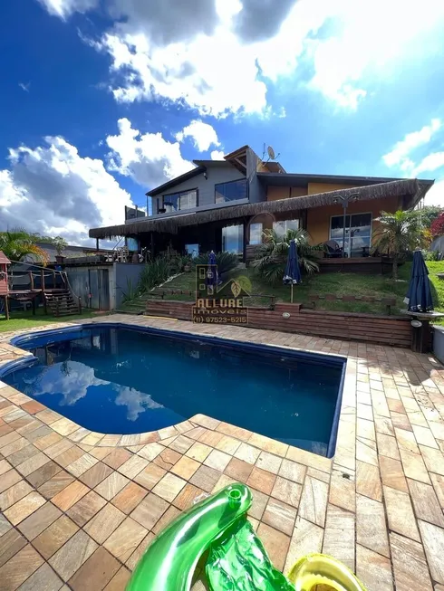 Foto 1 de Casa de Condomínio com 4 Quartos à venda, 430m² em Ouro Fino, Santa Isabel