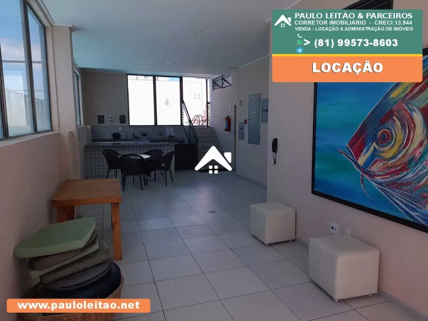 Foto 1 de Apartamento com 1 Quarto para alugar, 40m² em Boa Viagem, Recife