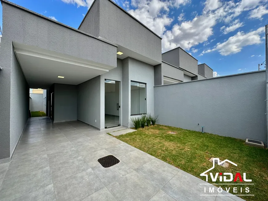 Foto 1 de Casa com 3 Quartos à venda, 114m² em Sao Francisco II, Senador Canedo