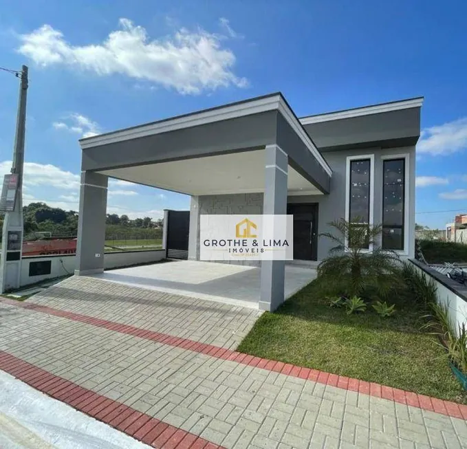 Foto 1 de Casa de Condomínio com 3 Quartos à venda, 125m² em Jardim Santana, Tremembé