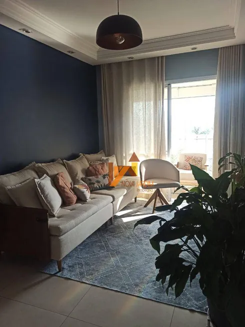 Foto 1 de Apartamento com 3 Quartos à venda, 91m² em Jardim, Santo André