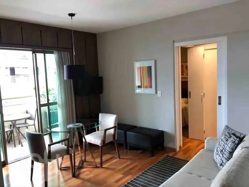 Foto 1 de Apartamento com 1 Quarto à venda, 40m² em Brooklin, São Paulo