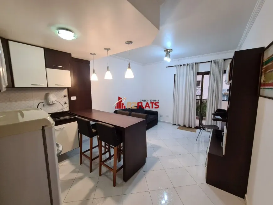 Foto 1 de Flat com 1 Quarto à venda, 45m² em Jardim Paulista, São Paulo