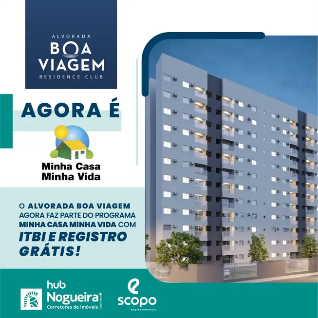 Foto 1 de Apartamento com 2 Quartos à venda, 45m² em Imbiribeira, Recife
