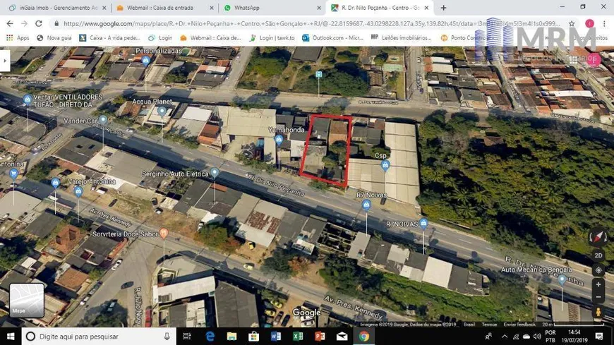 Foto 1 de Lote/Terreno à venda, 1100m² em Piao, São Gonçalo