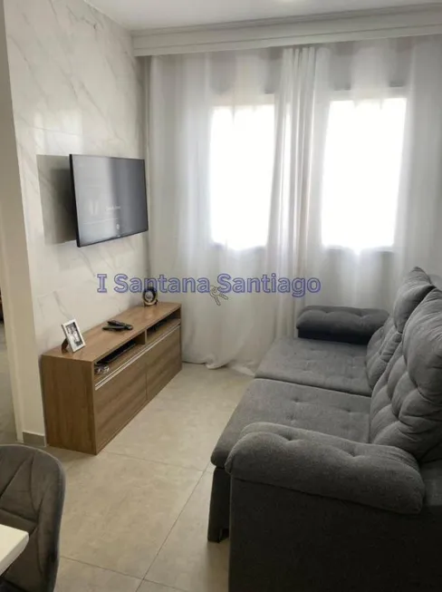 Foto 1 de Apartamento com 2 Quartos à venda, 42m² em Campanário, Diadema