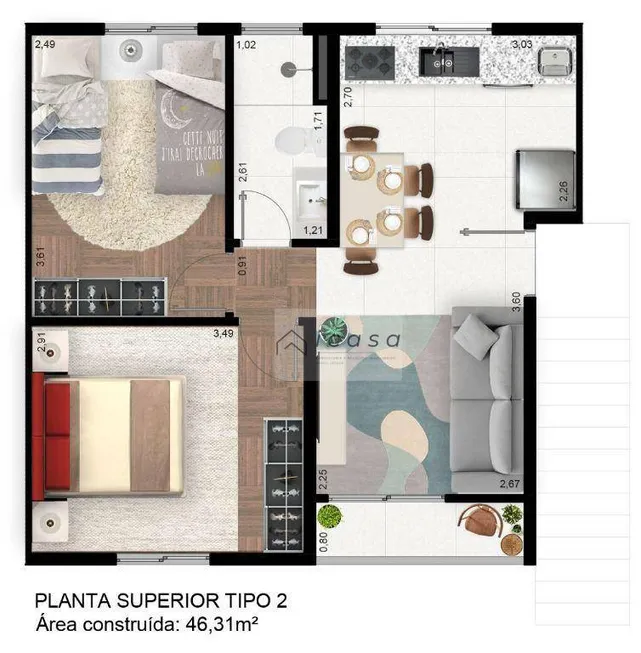 Foto 1 de Casa de Condomínio com 2 Quartos à venda, 46m² em , Paraty