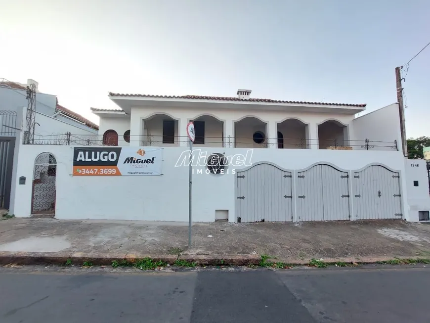 Foto 1 de Imóvel Comercial com 4 Quartos para alugar, 432m² em Centro, Piracicaba