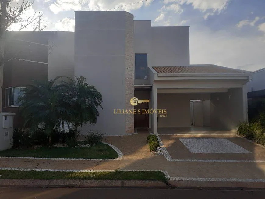 Foto 1 de Casa de Condomínio com 3 Quartos à venda, 220m² em Residencial Damha, Araraquara