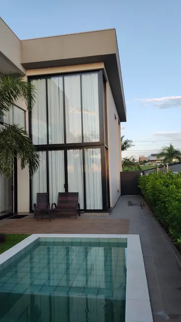 Foto 1 de Casa de Condomínio com 4 Quartos à venda, 370m² em Chácaras de Recreio Alvorada, Araçatuba
